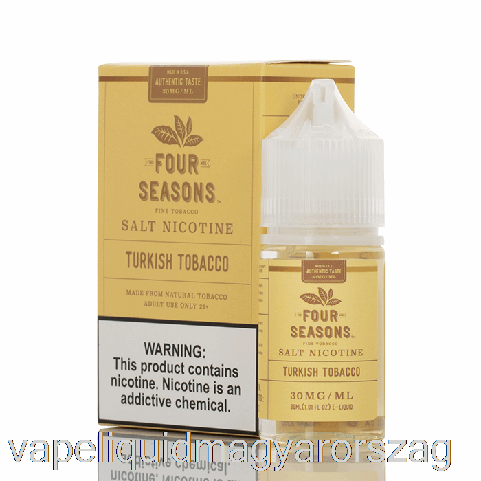 Török ​​dohánysó - Négy évszak - 30 Ml 30 Mg-os Vape Toll